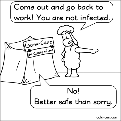 Always willing to sacrifice for the greater good!