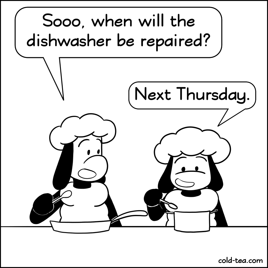 dirty dishes
