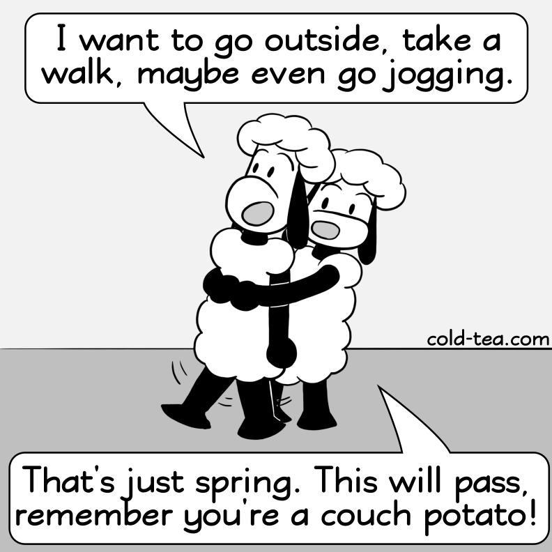 It's just the vitamin D talking.